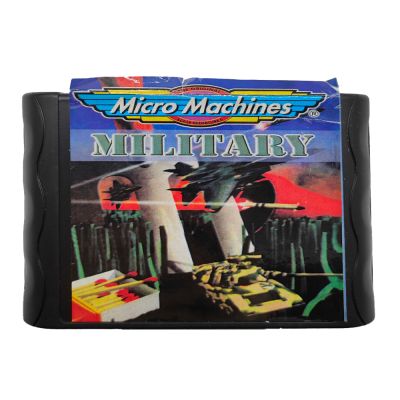 Картридж 16-bit MICRO MACHINES MILITARY