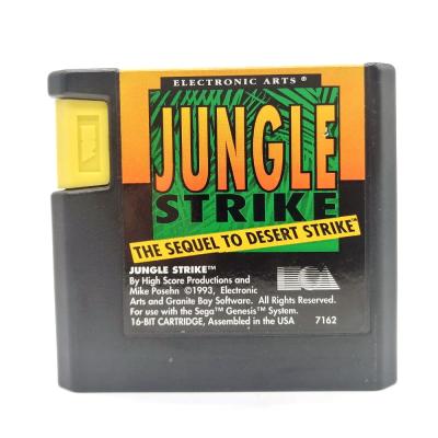 Картридж Jungle Strike The Sequel to desert strike (б/у) в боксе с мануалом с читами