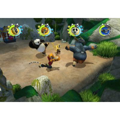 Кунг-Фу Панда Решающий Поединок Легендарных Героев (Xbox 360, б/у, множ.царап., устан. на 100%)