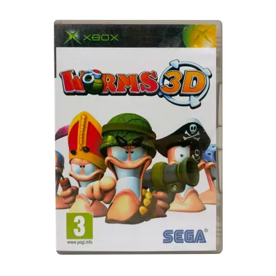 Worms 3D (Xbox, б/у) Специальная обложка