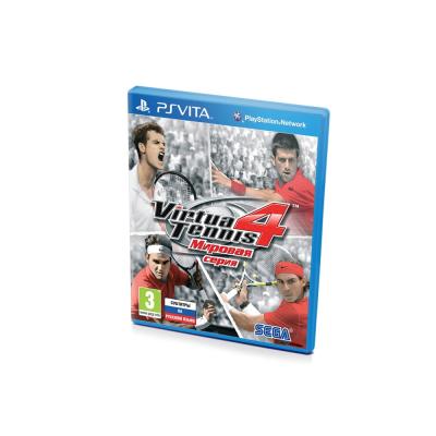 Virtua Tennis 4 Мировая серия (VITA, рус., витринный образец)