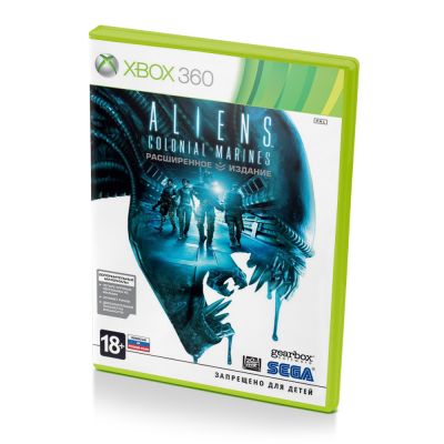 Aliens Colonial Marines Extermination Edition (Xbox 360, б/у)