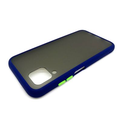 Чехол для Huawei P40 LiTE накладка/противоударный SKIN SHELL (темно-синий)