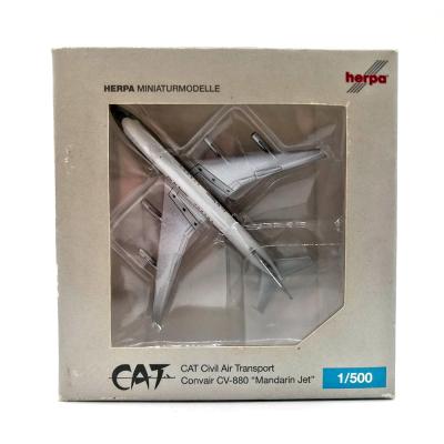 Модель самолета Herpa Wings 523141 CAT "Mandarin Jet" Convair CV-880 B-1008 1:500