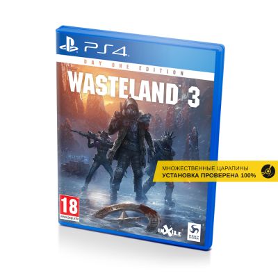 Wasteland 3. Day One Edition (PS4/PS5, б/у, рус., множ.царап., устанавл. на 100%)