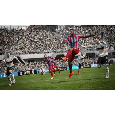 FIFA 15 (Обложка с Месси) (PS3, б/у, рус., незнач.царап., устанавливается на 100%)