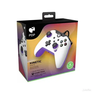 Геймпад проводной PDP для Xbox One/Series/PC (Kinetic White)