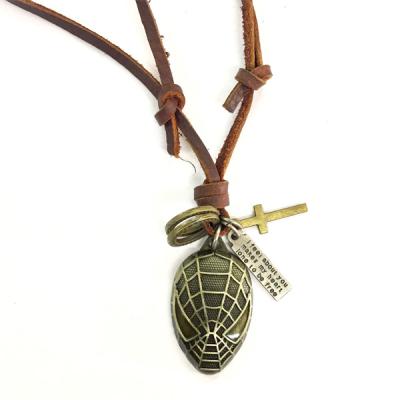 Кулон Spiderman (Кожа)