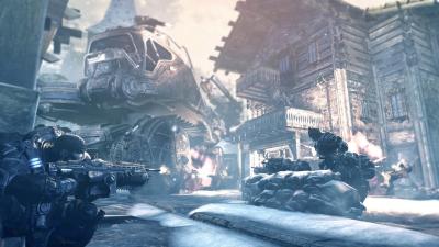 Gears of War 3 (Xbox 360/One/Series, б/у, множ.царап., устанавливается на 100%)