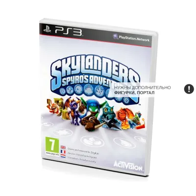 Skylanders Spyros Adventure Игровой диск (PS3, б/у)