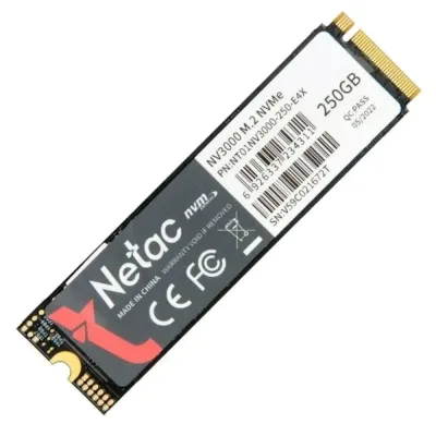 Накопитель SSD M.2 2280 PCIe NVMe 3.0 x4 250GB Netac NV3000 NT01NV3000-250-E4X