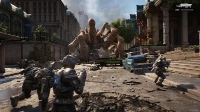 Gears of War 4 (Xbox One/Series, рус., витринный образец)