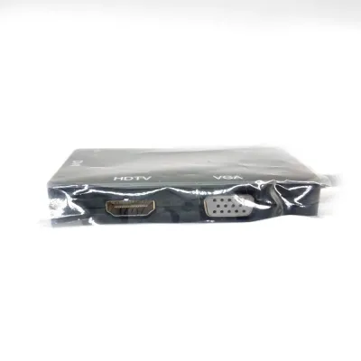 Переходник конвертер DisplayPort (m) - HDMI/DVI/VGA 4K 30HZ HD809