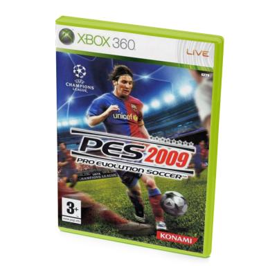 PES 2009 Pro Evolution Soccer (Xbox 360, б/у)