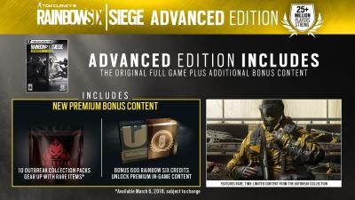 Tom Clancys Rainbow Six Siege. Advanced Edition (Xbox One/Series, б/у)