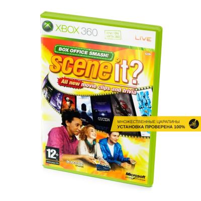 Scene IT? Box Office Smash! (Xbox 360, б/у, множ.царап, устанавливается на 100%)