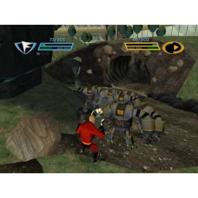 Суперсемейка Подземная Битва (PS2, б/у, рус.)