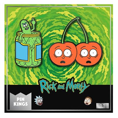 Значок Pin Kings Рик и Морти 1.1 Рассол и Вишня - набор из 2 шт