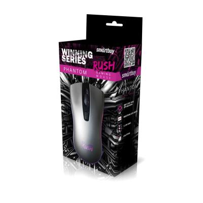 Мышь игровая RUSH Phantom SBM-713G-G SMARTBUY (металл)