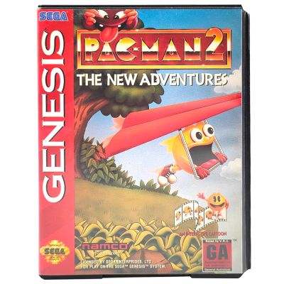 Картридж Genesis MS. Pac-Man 2 (б/у) в боксе с инструкцией