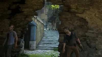 Uncharted 4 Путь вора (PS4/PS5, б/у, рус.)