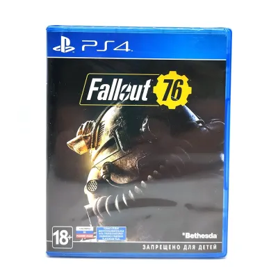 Fallout 76 (PS4/PS5, рус., витринный образец) русская обложка