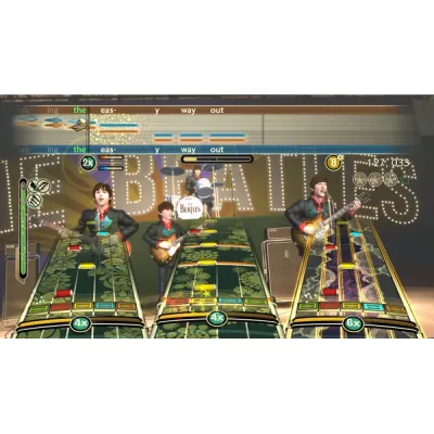 The Beatles Rock Band (Xbox 360, витринный образец)