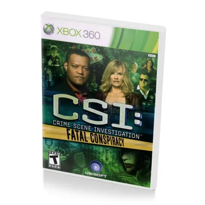 CSI Crime Scene Investigation Fatal Conspiracy (Wii, б/у, обложка от Xbox360) (регион PAL)