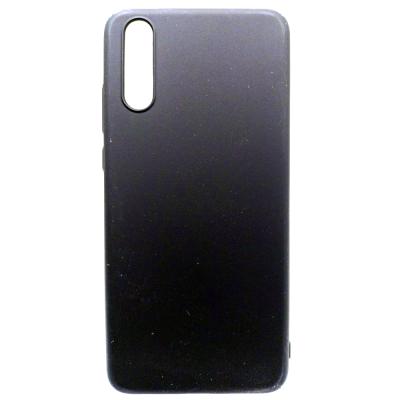 Чехол пластиковый Soft-Touch для Huawei P20 (черный)