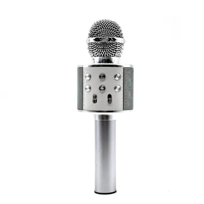 Микрофон для Караоке WS-858 (Silver)