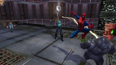 Marvel Ultimate Alliance (Wii, б/у, множ.царап., устанавливается на 100%) (регион PAL)