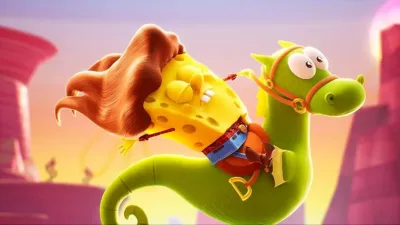 SpongeBob SquarePants. The Cosmic Shake (Nintendo Switch, б/у, рус.)