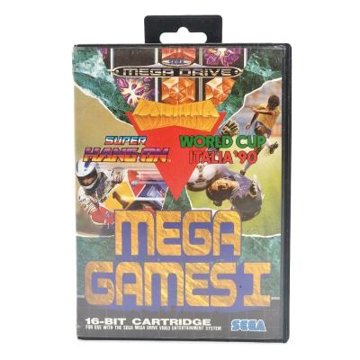 Картридж MegaGames 1 (3 игры) (б/у) в боксе с инструкцией