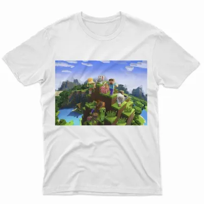 Футболка унисекс Minecraft (размер 38) Amazingame