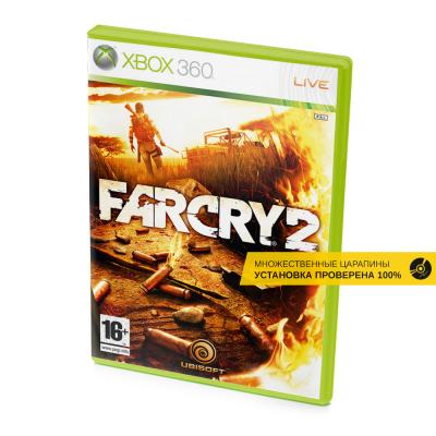 Far Cry 2 (Xbox 360/One/Series, б/у, множ.царап., устанавливается на 100%)