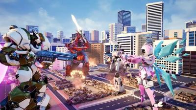 Override Mecha City Brawl - Super Charged Mega Edition (Xbox One/Series, б/у)
