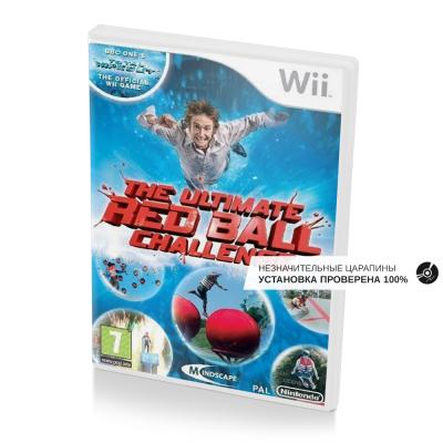 The Ultimate Red Ball Challenge (Wii, б/у, незнач.царап., устанавливается на 100%) (регион PAL)