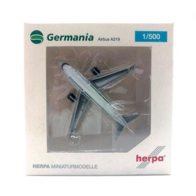 Модель самолета Herpa Wings 518703-001 Germania Airbus A319 D-ASTC 1:500