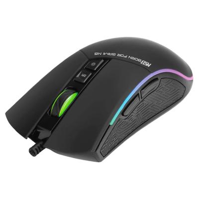 Мышь проводная Marvo M513 gaming mouse с подсветкой RGB