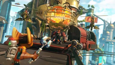 Ratchet & Clank (PS4/PS5, рус., витринный образец) русская обложка