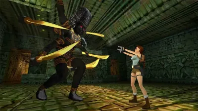Tomb Raider I-II-III Remastered (Nintendo Switch, рус.)