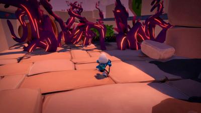 Смурфики - Операция "Злолист" Смурфастическое издание (Nintendo Switch, б/у, рус.) в мини боксе