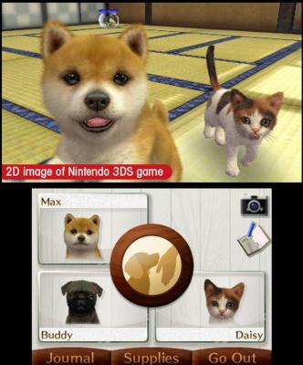 Nintendogs+Cats. Голден-ретривер и новые друзья (3DS, рус.)
