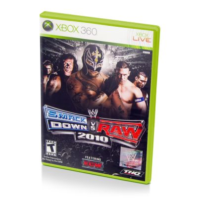 WWE SmackDown vs. Raw 2010 (Xbox 360, б/у)