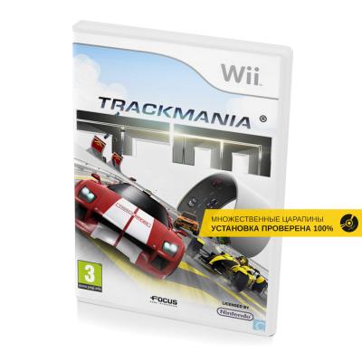 Trackmania TM (Wii, б/у, множ.царап., уст. на 100%) (регион PAL)