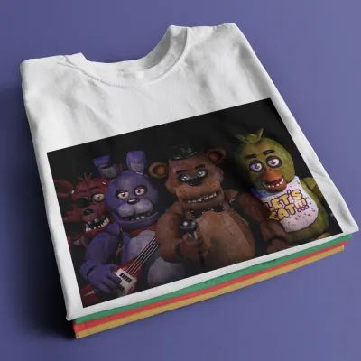 Футболка унисекс Five Nights at Freddys (размер 40) Amazingame