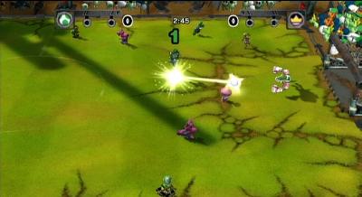 Mario Strikers Charged Football (Wii, б/у, без обложки, множ.царап., устанавливается на 100%)