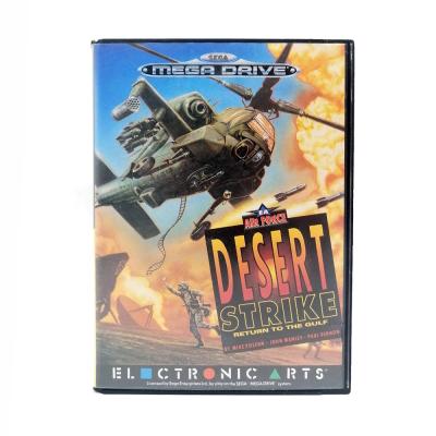 Картридж Genesis Air Force Desert Strike (б/у) в боксе с инструкцией