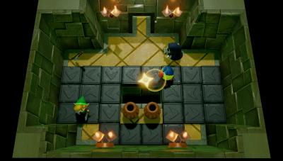 The Legend of Zelda Links Awakening Remake (Nintendo Switch, б/у, рус.) в мини боксе