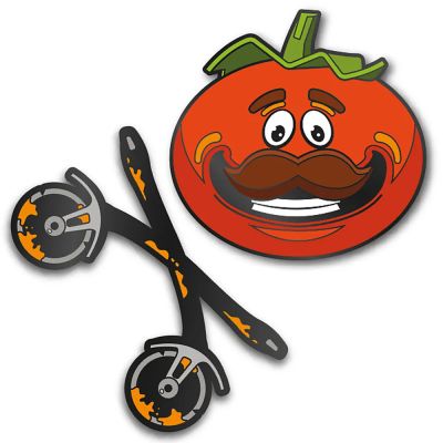 Значок Pin Kings Fortnite 1.2 Tomatohead - набор из 2 шт